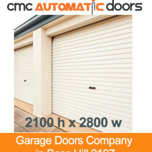 2100h x 2800w <BR> ANY SIZE Single Garage Roller Door. Colorbond Garage Doors. Supply Only. Sydney