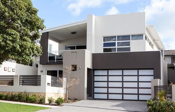 2160h x 4870w - Solid Sheet 4.5mm Acrylic Garage Doors. Modern Style Panel Sectional Doors - Image 4