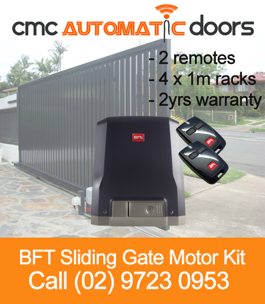 BFT Sliding Gate Motor – Deimos BT A400 400kg Sliding Gate Motor Kit ...