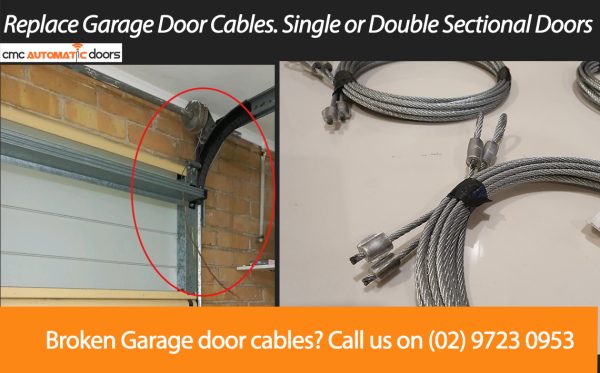 Garage Doors Cables. Replace broken garage cables. Sectional Doors Cables. Sydney - Image 3