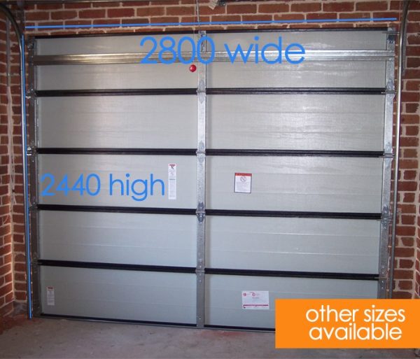 2440h x 2800w <br> BRAND NEW Sectional Garage Door. Panel Garage Door. Sydney - Image 3