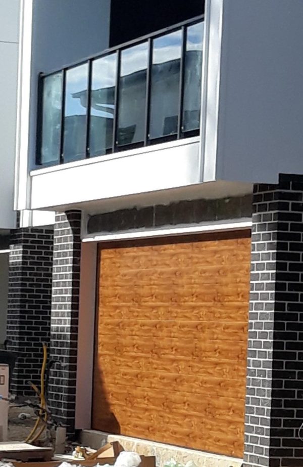 2180h x 2500w<br>TIMBER LOOK Colorbond Sectional Garage Door. Modern Panel Garage Door - Image 2