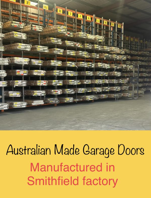 2180h x 2500w <br> ALL SIZES Sectional Doors Sydney. Sectional Garage Doors. Custom Size Garage Doors - Image 16