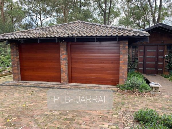 🟠 PREMIUM TIMBER PAINT Colorbond Sectional Garage Door. 2180h x 2500w Panel Garage Door 🟠🟠 - Image 2