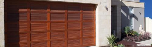 Cedar Timber Sectional Doors